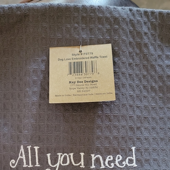 Waffle Tea Towel (Dog Theme) - Picture 4 of 7